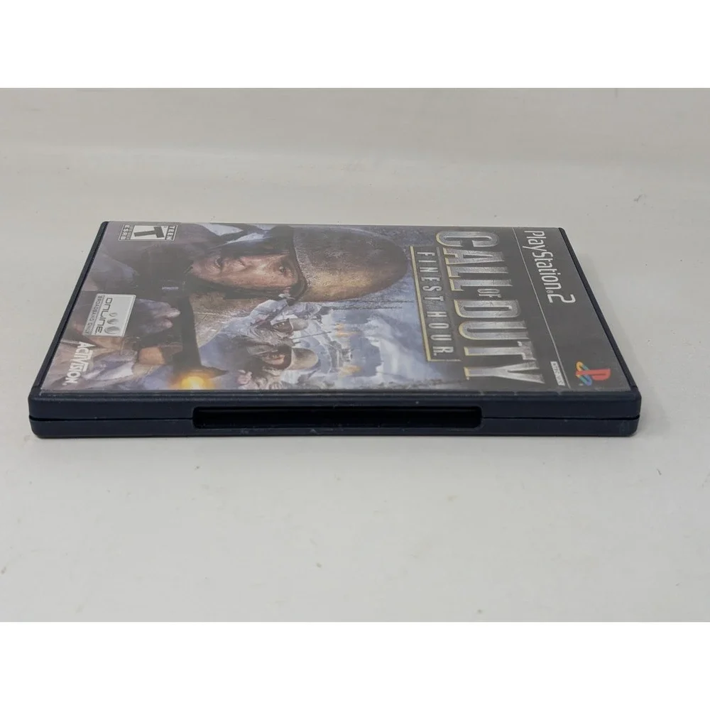 Call of Duty Finest Hour Sony PlayStation 2 PS2‎ 2004 Complete with Manual CIB